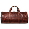 Leather Duffel Men Bag | Travel & Gym Use