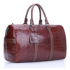 Genuine Leather Waterproof Duffel Bag for Women